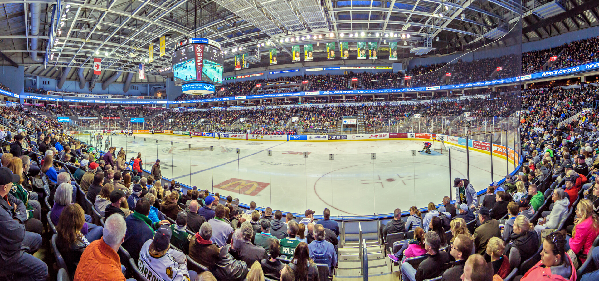 Hockey Game at Budweiser Gardens