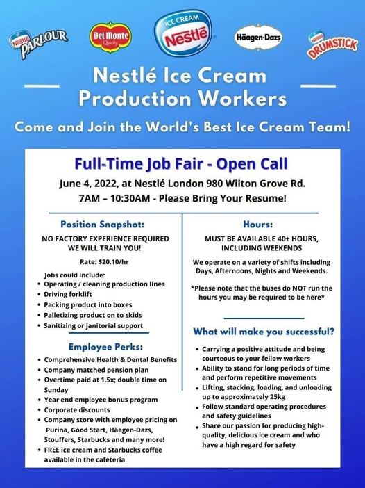 Nestle Job Fair