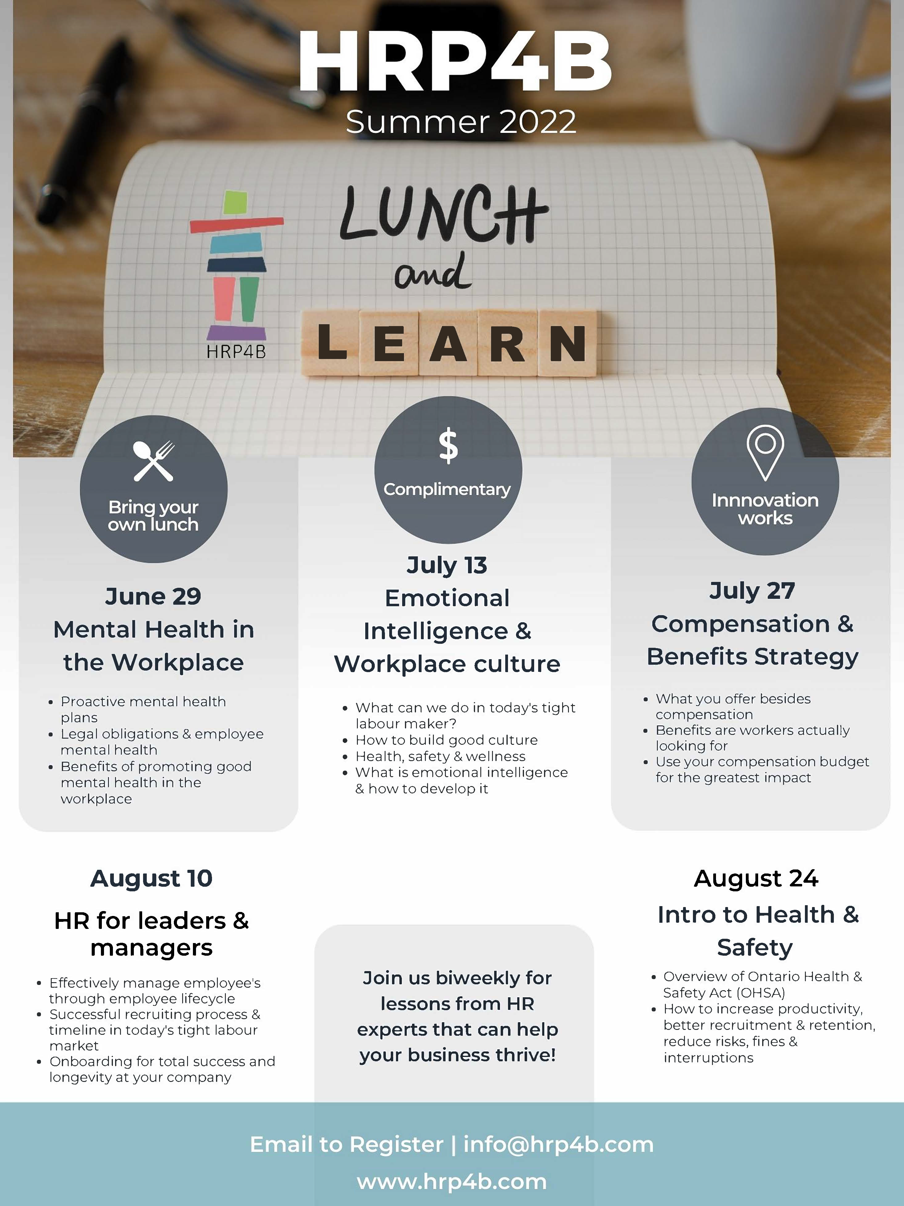 Lunch and Learn