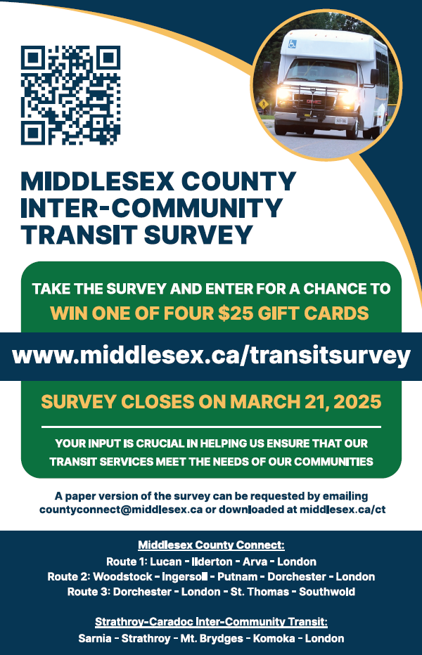 Inter-community transit survey