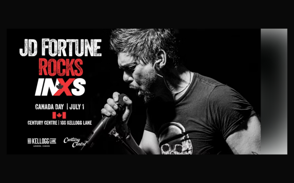 JD FORTUNE TO ROCK INXS AT 100 KELLOGG LANE ON CANADA DAY 2025