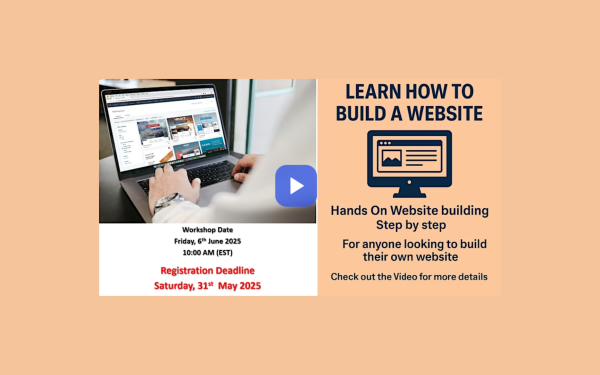 Learn How to Build a Website – Hands-On Workshop