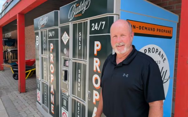 Why you're seeing these London-made propane vending machines outside stores