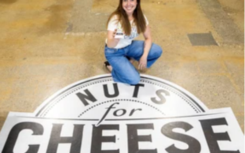 Nuts For Cheese founder and CEO Margaret Coons is celebrating the 10th anniversary of her business in London. Photo shot on Tuesday, Aug. 26, 2025. (Derek Ruttan/London Free Press)