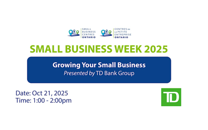 Growing your Small Business with TD Bank