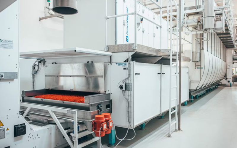 An undated image from one of Andriani's pasta making facilities. (Source: Andriani)
