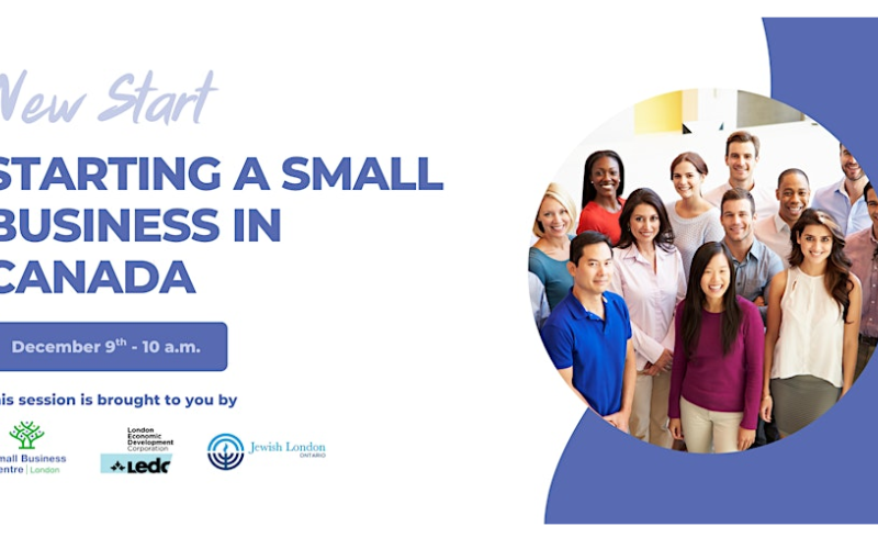 IN-PERSON: Starting A Small Business in Canada