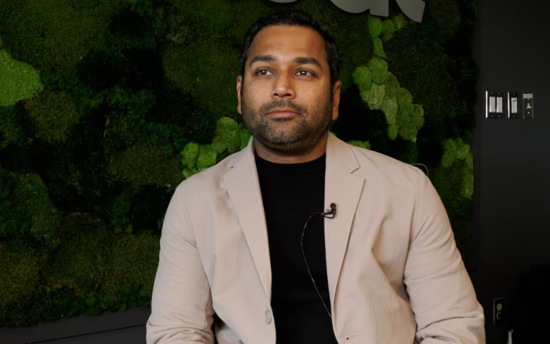 Kapil Lakotia, president and CEO of the London Economic Development Corporation, is seen in London, Ont. on Nov. 17, 2025. (Bryan Bicknell/CTV News London)