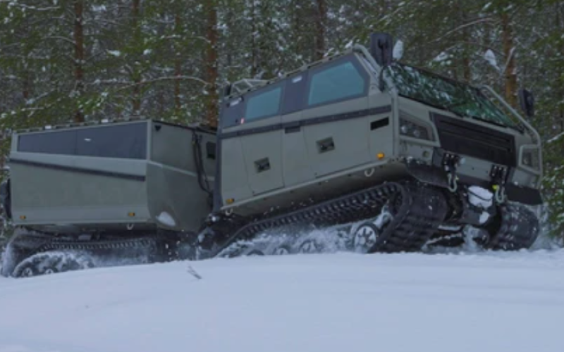 The BvS10 Beowulf (Photo supplied by General Dynamics Land Systems - Canada)