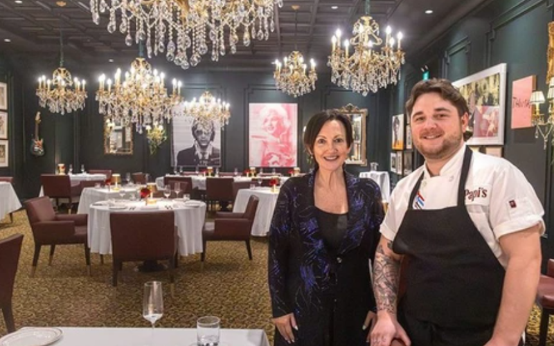 Papi’s Steakhouse general manager Joelle Lees and chef Jesse Way at their restaurant at 100 Kellogg on Friday, Nov. 21, 2025. (Mike Hensen/The London Free Press)
