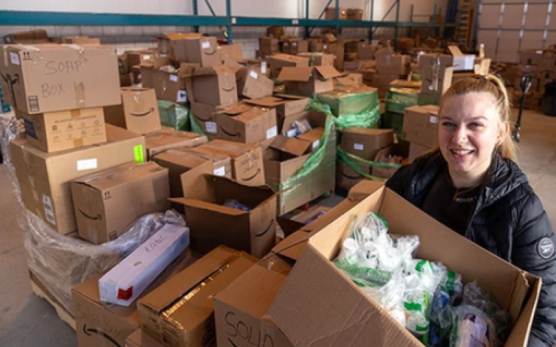 Emma Nisenboym of Lionhearts Inc. was photographed in London on Tuesday December 2, 2025. (Mike Hensen/The London Free Press)