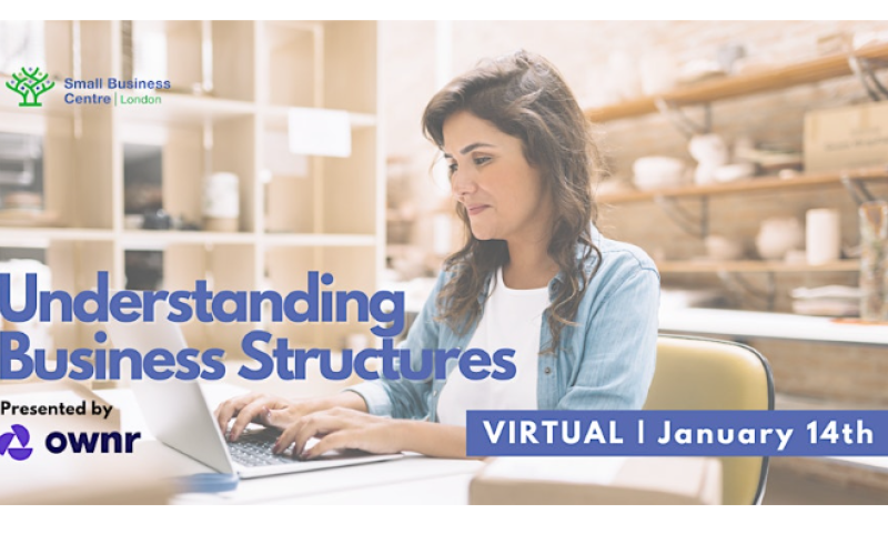 Virtual: Understanding Business Structures & Registering your business through Ownr