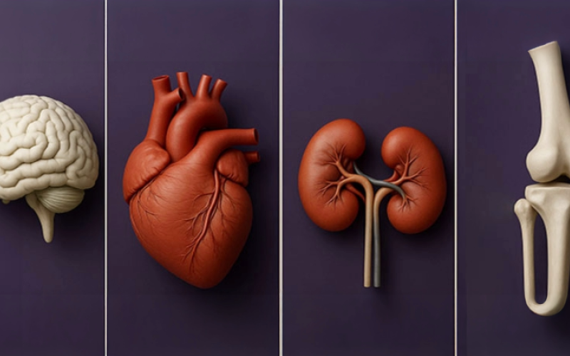 Four new research chairs will target health advancements from 'head to toe' through investments in neurosurgery, cardiovascular care, kidney care and orthopaedic surgery. (Megan Morris/Schulich Medicine & Dentistry)