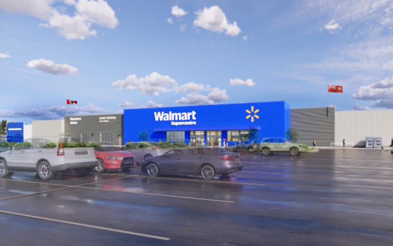 A Walmart Supercentre rendering. (Source: Walmart Canada)