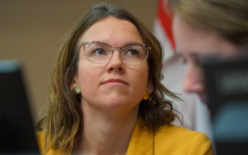 Ward 11 Coun. Skylar Franke says while it's good the mayor is trying out new tools to address housing for first-time homebuyers, it appears the developers benefit the most from this approach. (Colin Butler/CBC News)