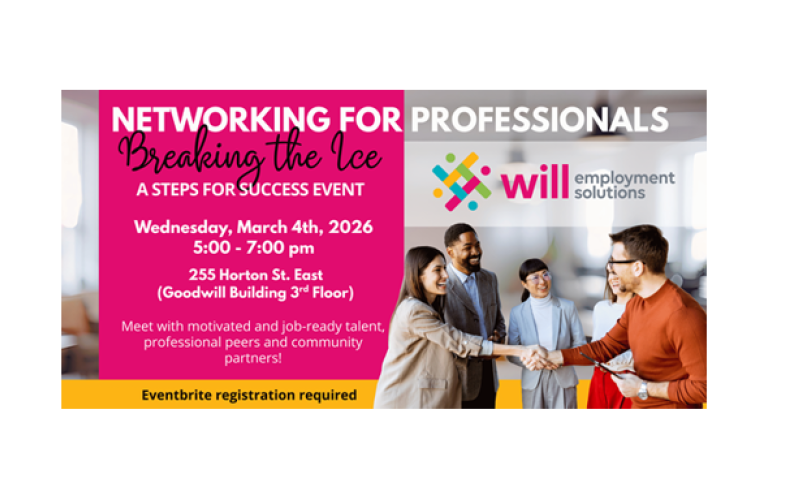 Attention Employers and Community Partners | Networking for Professionals: Breaking the Ice