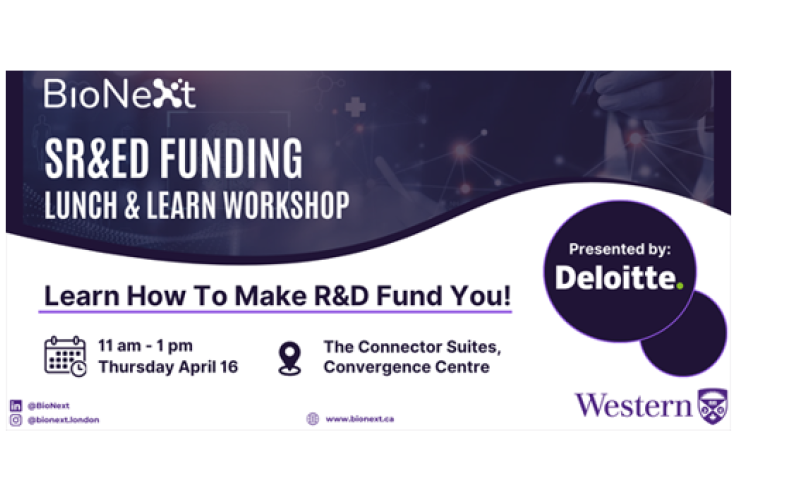 SR&ED Funding Lunch and Learn Workshop