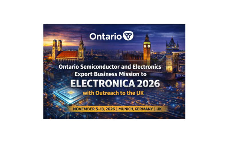 Ontario Semiconductor Mission to Electronica 2026 with Outreach to the UK - Paul-Henri-Spaak-Straße, Munich, 81829