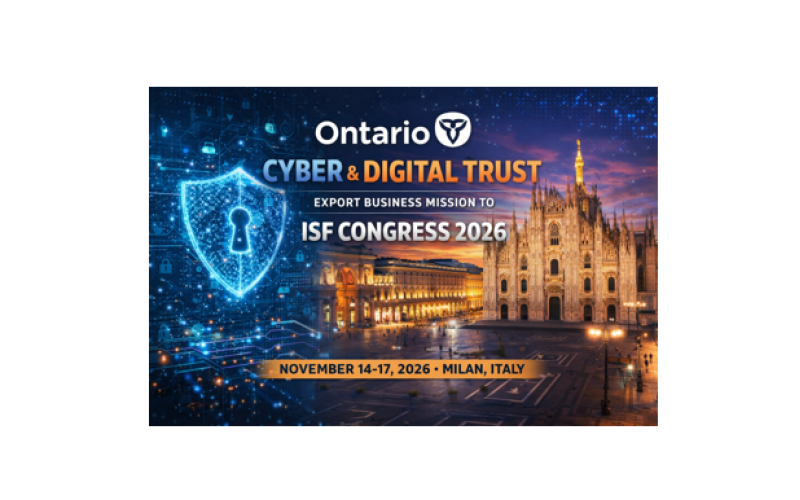 Ontario Cyber & Digital Trust Export Business Mission to ISF Congress 2026