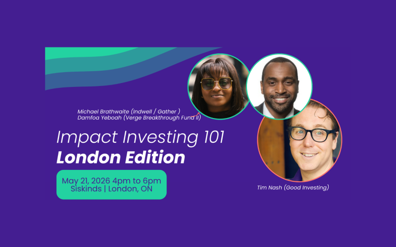 Impact Investing 101: London Edition