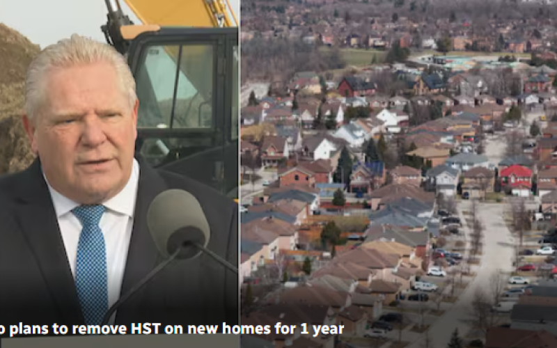 The Ford government is offering an HST rebate on new home purchases for the next year. CBC’s Queens Park reporter Lorenda Reddekopp explains how it’ll work.