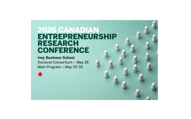 2026 Canadian Entrepreneurship Research Conference