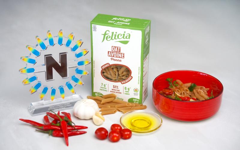 NEXTY award winner Felicia Oat Penne. Recipe: Aglio, Olio e Peperoncino