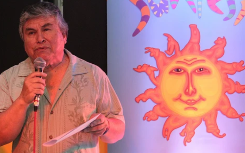 Sunfest founder Alfredo Caxaj speaks at the London Brewing Co-operative on Wednesday, May 20, 2026, during the announcement of the lineup for this summer’s festival at Victoria Park. (Dale Carruthers/The London Free Press)