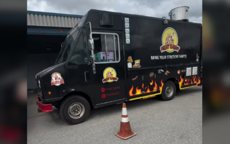 The Meat Kandy BBQ food truck is seen in this undated image. (Source: Meat Kandy/Instagram)