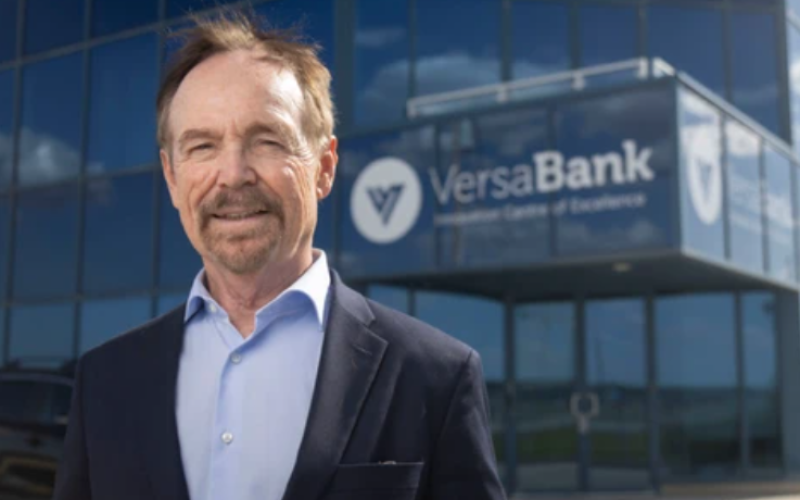 VersaBank president David Taylor, recently named executive of the year by the Canadian Lenders Association, was photographed at the company’s headquarters in London on Monday, June 1, 2026. Geoff Robins/The London Free Press/Postmedia Network