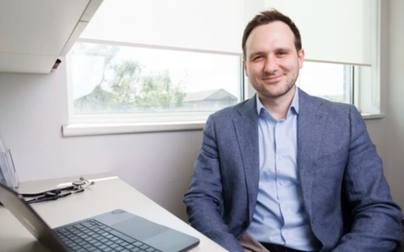 Cardiologist and software developer Pavel Antiperovitch at the London Cardiac Institute on Thursday, July 2, 2026. (Geoff Robins/The London Free Press)