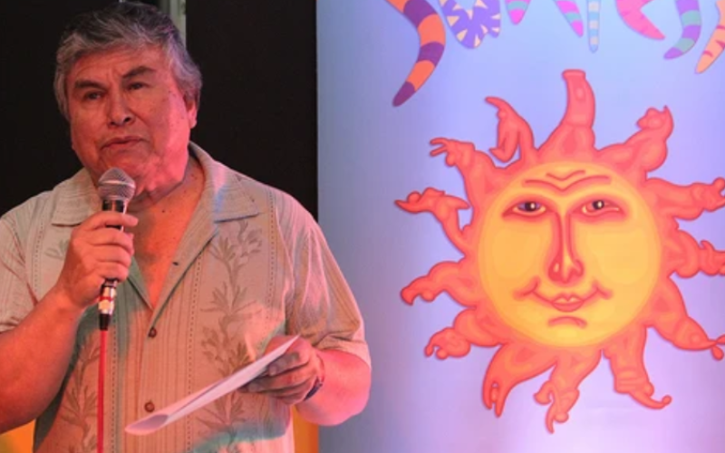 Sunfest founder Alfredo Caxaj speaks at the London Brewing Co-operative on Wednesday, May 20, 2026, during the announcement of the lineup for this summer’s festival at Victoria Park. (Dale Carruthers/The London Free Press)