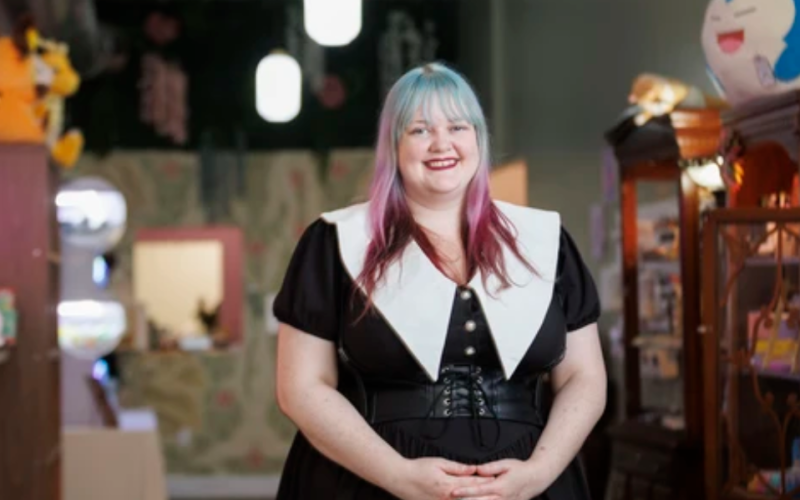 Alex Rupert, owner of the new Whim and Wonder store at 226 Dundas St. in London, poses for a photo on Wednesday, July 15, 2026. (Geoff Robins/The London Free Press)
