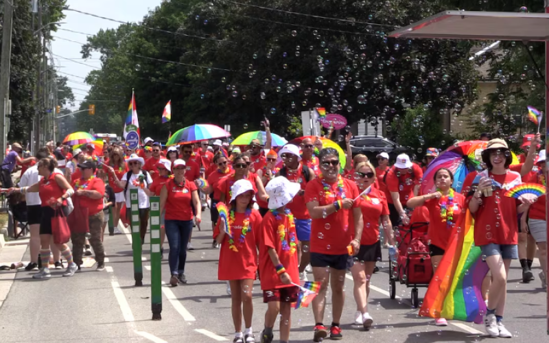 Sights and sounds of the Pride London Parade.