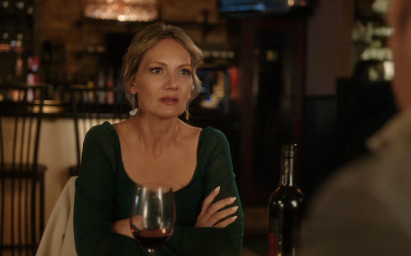 London actor and director Sarah Cleveland stars in the new TV mini series, Love in All the Small Places. A scene in the first episode is set at The Tasting Room on Richmond Street in London. (Love in All the Small Places)