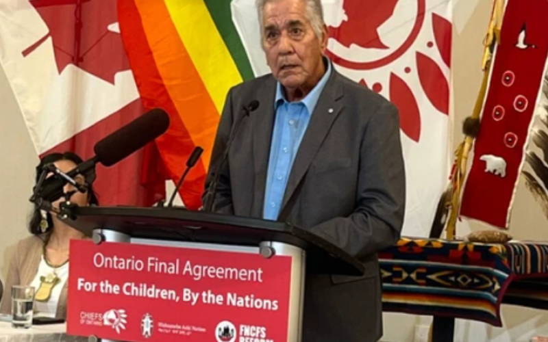 Chippewas of the Thames Chief Joe Miskokomon (File photo)