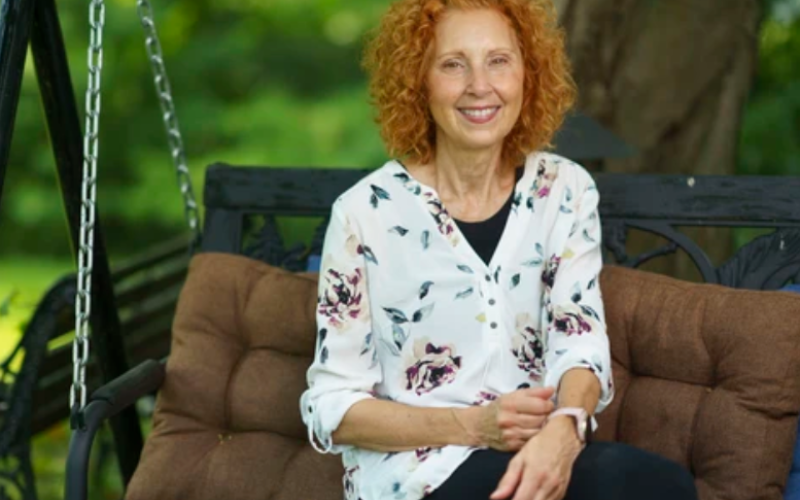 Deb Armstrong, programs director at Nokee Kwe, poses for a photo at her home near St. Thomas on Thursday, Aug. 13, 2026. (Geoff Robins/The London Free Press)