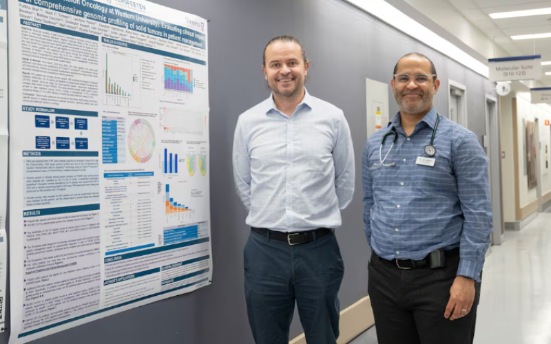 New LHSC study shows advanced genetic testing led to therapies and treatments for 1/3 of the cancer participants. CTV London's Reta Ismail reports.