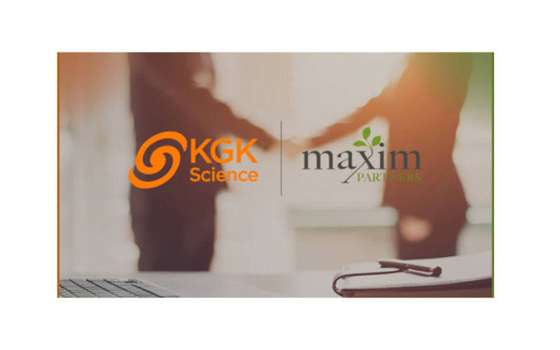 KGK Science and Maxim Partners Logo
