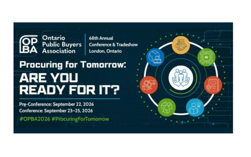 Ontario Public Buyers Association 68th Annual Conference & Tradeshow