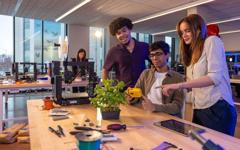 Entrepreneurs can tap into a full suite of programming at Western University, including the makerspaces in the Schmeichel Building for Entrepreneurship and Innovation. (Western Communications)