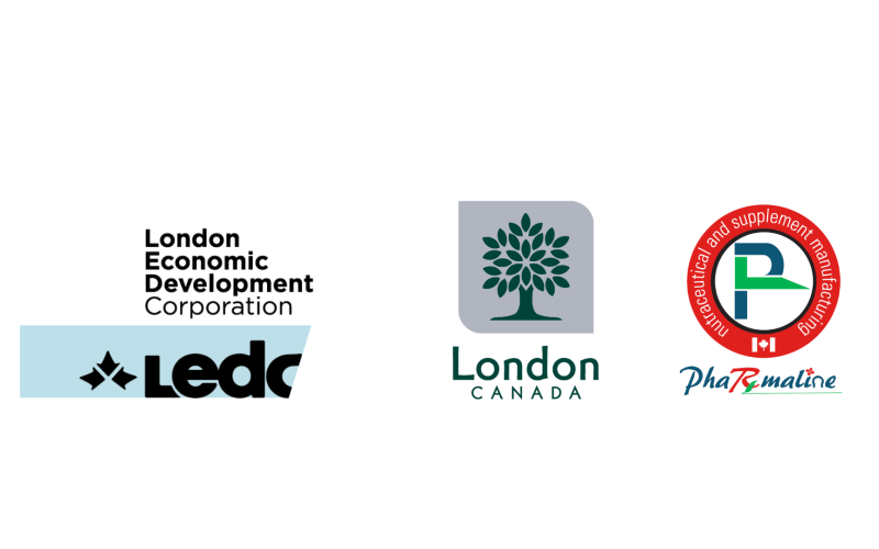 LEDC, City of London and Pharmaline Logo