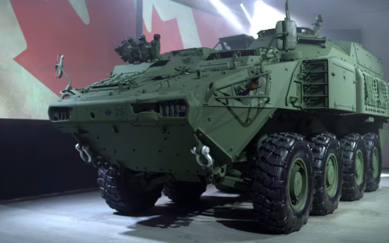 One of eight variants of the new Armoured Combat Support Vehicle made by General Dynamics Land Systems for the Canadian Army. (General Dynamics Land Systems)