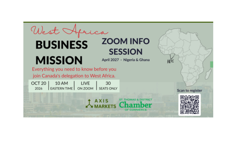 Axis Markets Canada Africa Trade Trip Info Session