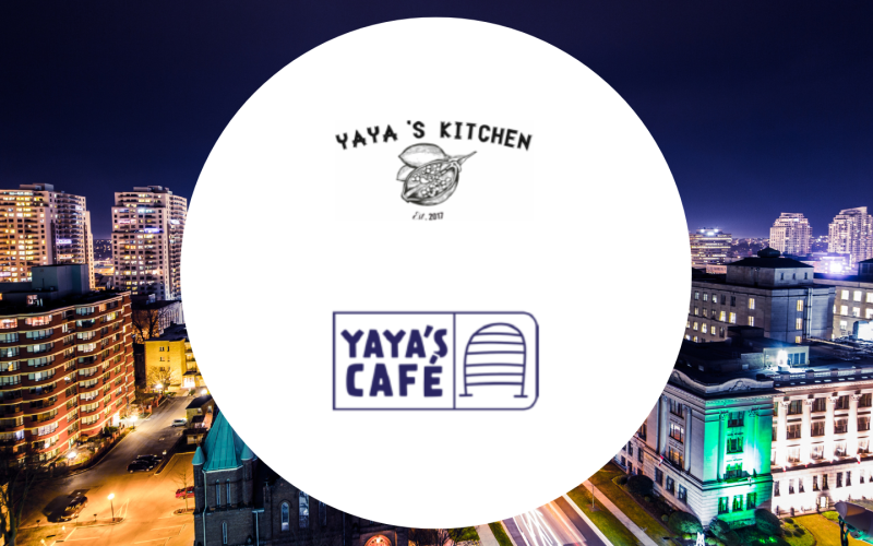 Yaya's Kitchen and Yaya's Cafe Logo