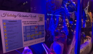 Downtown storefronts light up for interactive Holiday Window Walk