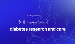 Marking a century of life-saving discoveries in diabetes care