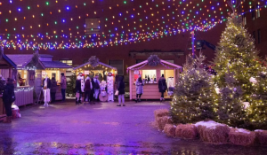 An old Kellogg cereal factory in Ontario is transforming into a Christmas market