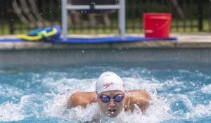 Canadian swim sensation Maggie Mac Neil breaks world record