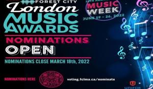  Forest City London Music Award Nominations Now Open